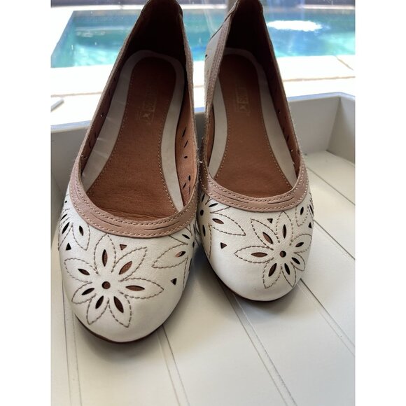 Pikolinos Ballet Flats Genuine Leather Tan Slip-On Size 38 US 7.5 - Picture 1 of 14